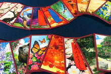 Load image into Gallery viewer, Deluxe Black & Red Hanafuda Deck Duo