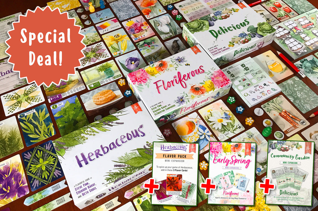 Buy the Floriferous Bundle at Pencil First Games