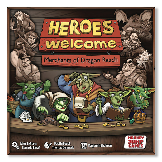 英語版　Heroes Ascendes 1 ディスプレイ　6箱入 Buy Heroes Welcome at Pencil First Games