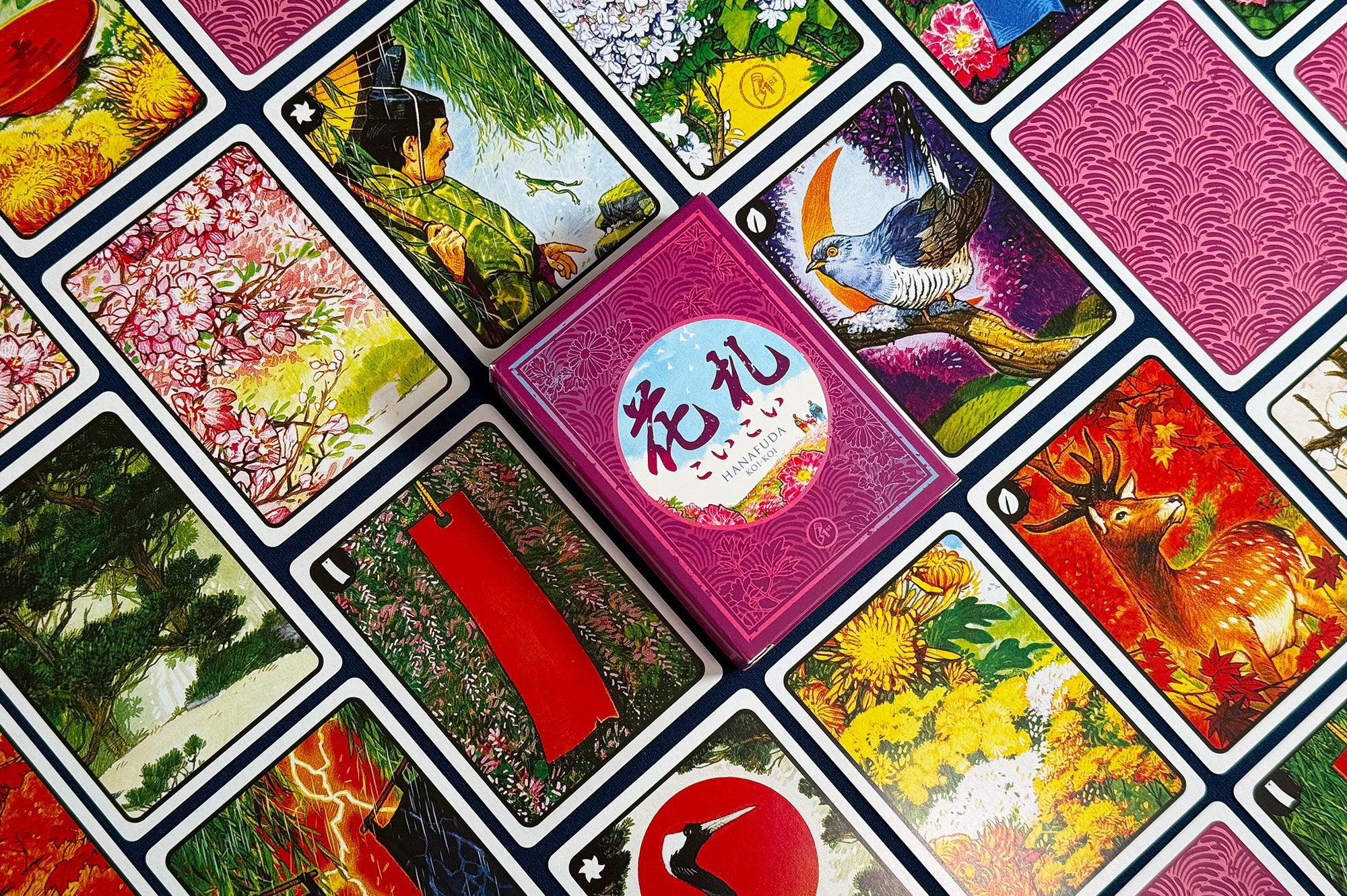HANA5枚セット Buy the Hanafuda Large-Format Edition Deck – Pencil First Games