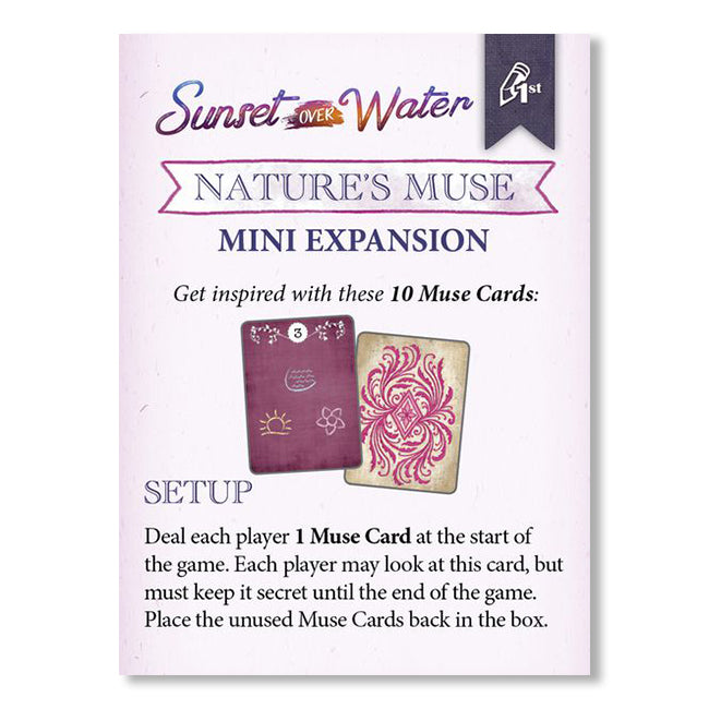Sunset Over Water: Nature's Muse Mini Expansion